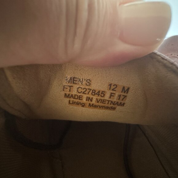 Cole Haan Mens Original Grand Wingtip Oxford Brown Shoes C27845 Sz 12 M - Picture 10 of 11